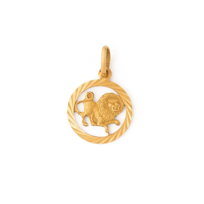 Leo 18K Gold Zodiac Charm Vintage PreStyled Sets