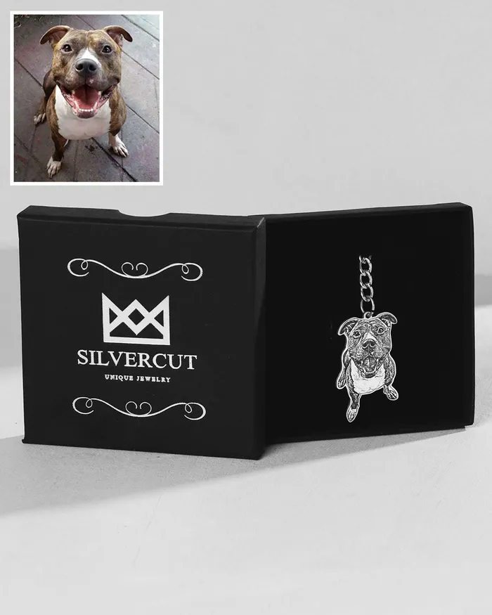 LifeLike Keychain Silvercut Original Earrings