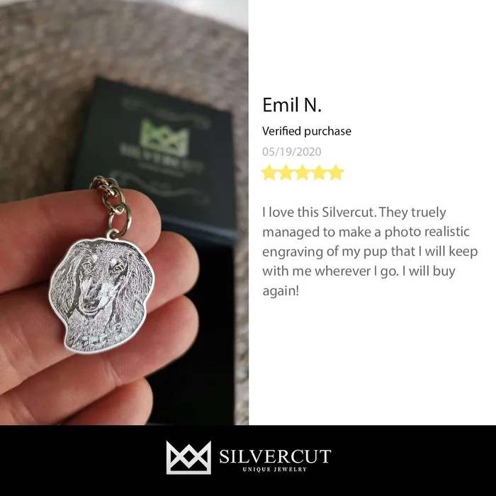 LifeLike Keychain Silvercut Original Earrings