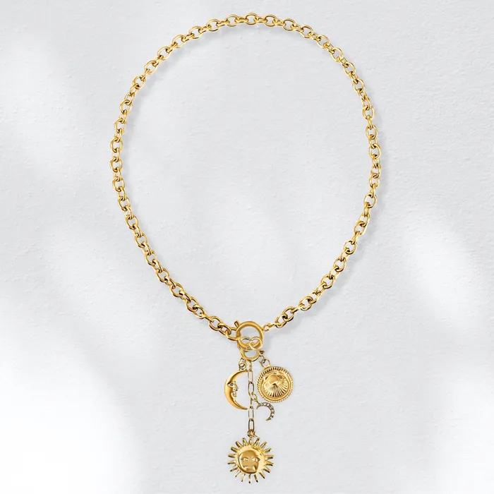 Lily Shell Charm Ellie Vail Charm Necklaces