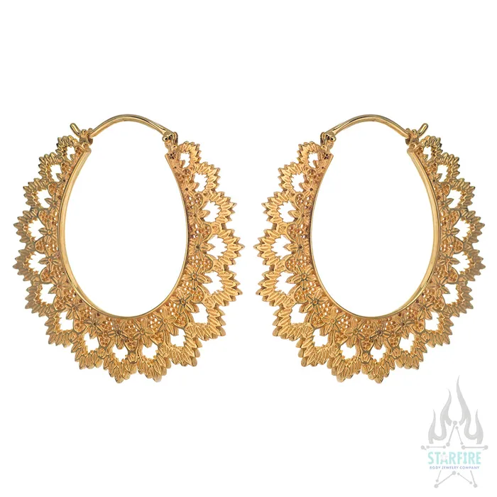 Maya Jewelry The Electric Lady Weights Earrings
