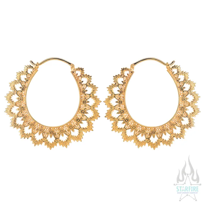 Maya Jewelry The Electric Lady Weights Earrings