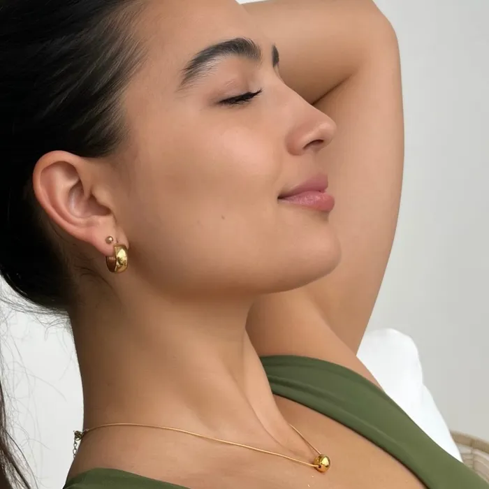Morena Small Beaded Stud Earring Ellie Vail Earrings