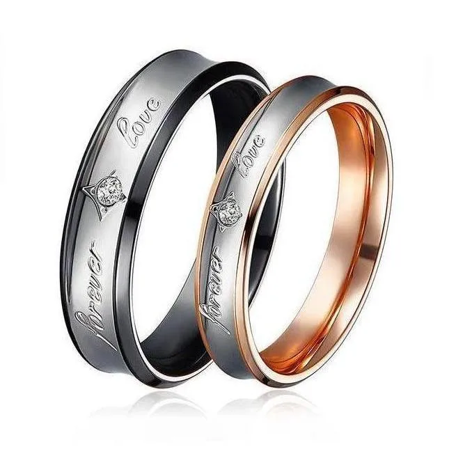 Necklaces Forever Love 2 Wedding Bands