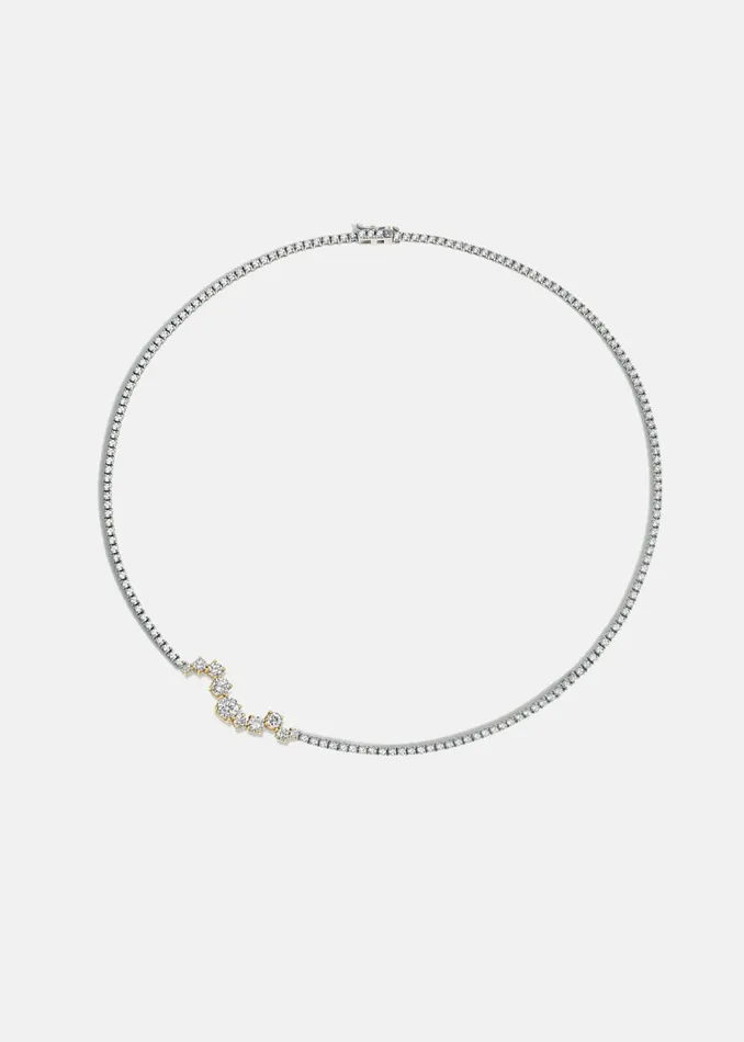 Necklaces KATKIMfinejewelry Trace Diamond Eternity Necklace