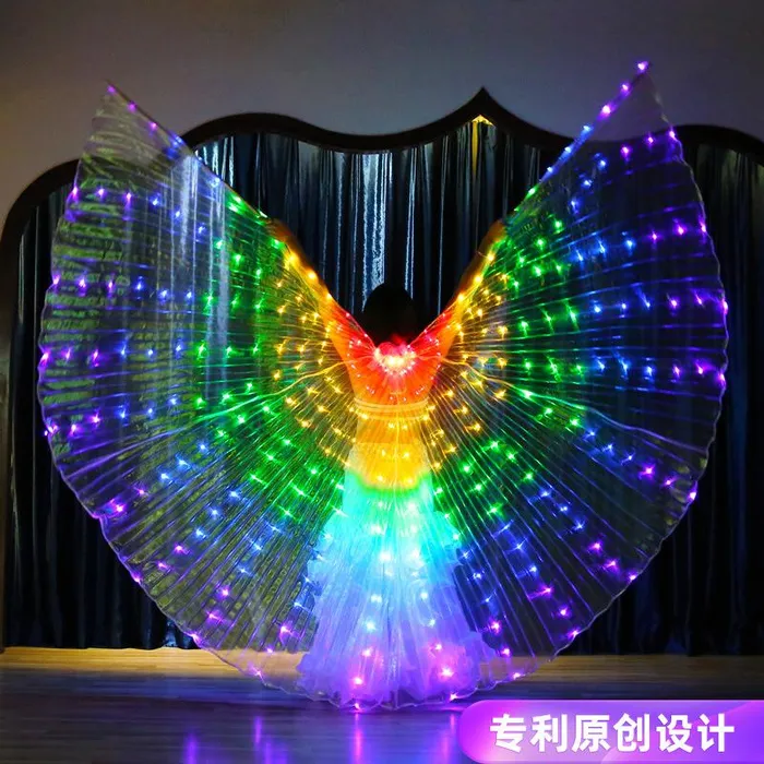 Necklaces THE LUMI SHOP LED Rainbow Wings
