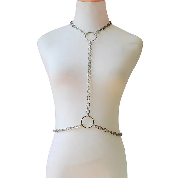 Necklaces THE LUMi SHOP Silver Body Chain Top
