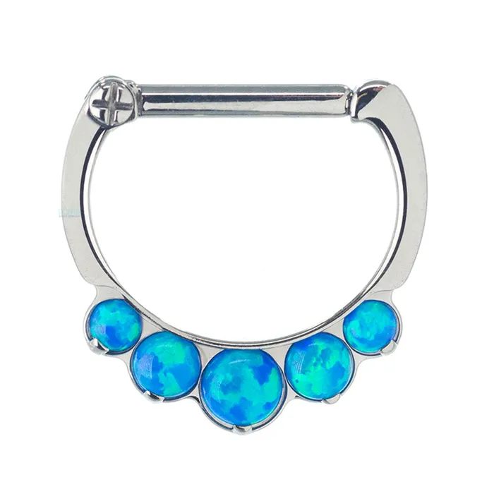 Odyssey Clicker 8 with 5 Graduated Opals 14 ga 516 post longer Industrial Strength IS Necklaces Odyssey Clicker 8 with 5 Graduated Opals 14 ga 516 post longer Industrial Strength IS Necklaces
