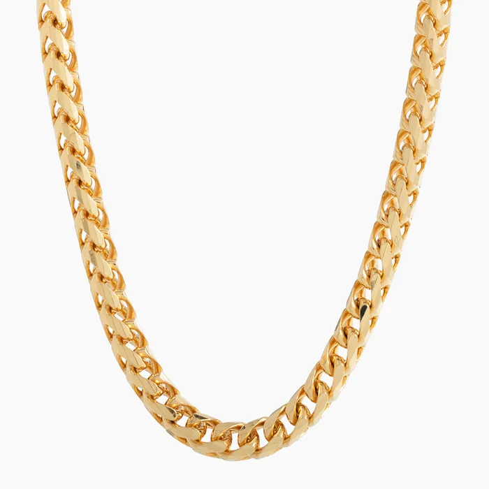 Proclamation Jewelry Earrings 65mm Diamond Cut Franco Chain 18k Yellow Gold Proclamation Jewelry Earrings 65mm Diamond Cut Franco Chain 18k Yellow Gold