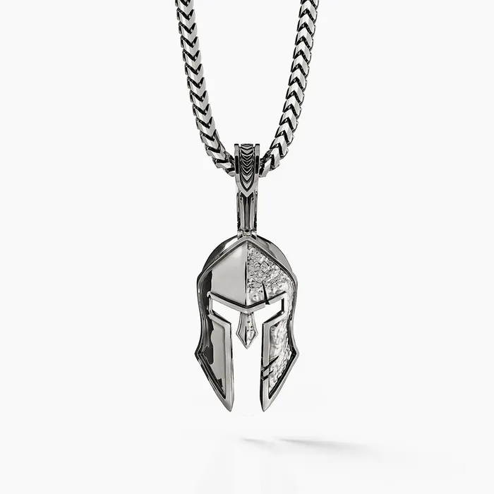 Proclamation Jewelry Necklaces Spartan Silver Pendant
