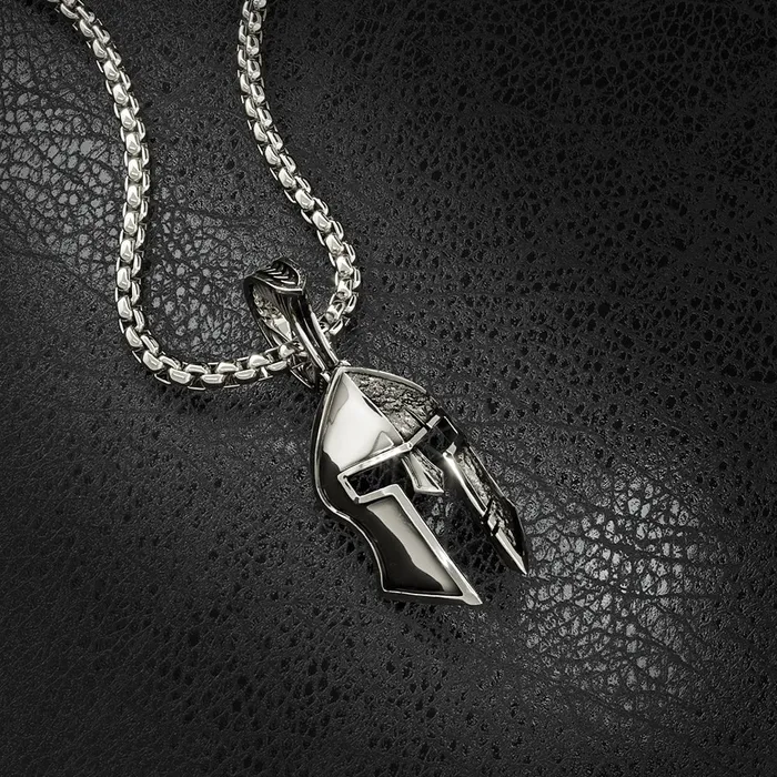 Proclamation Jewelry Necklaces Spartan Silver Pendant