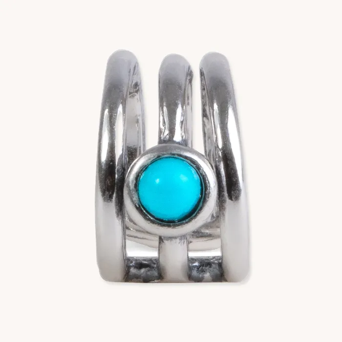 Radiante Wayfarer Turquoise Ear Cuff Turquoise Skies Earrings