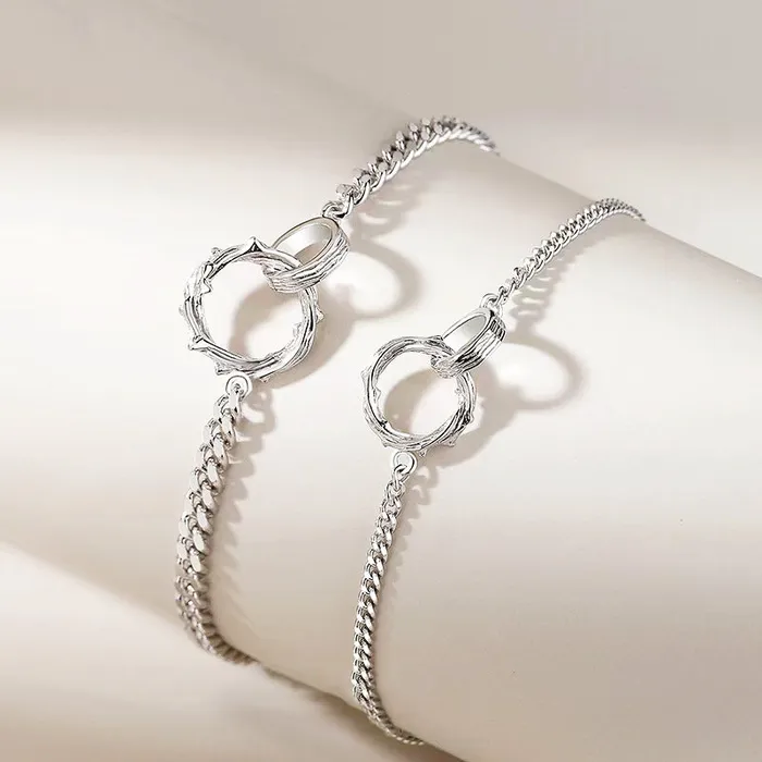 Rings Couple Thorny Affection Couple Bracelets