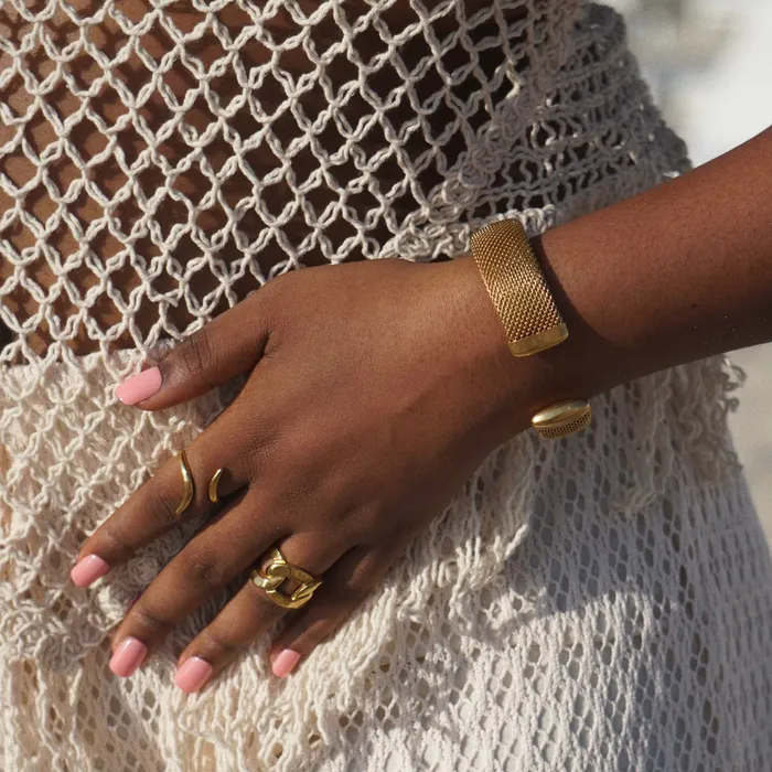 Rings Ellie Vail Brooklyn Chain Ring