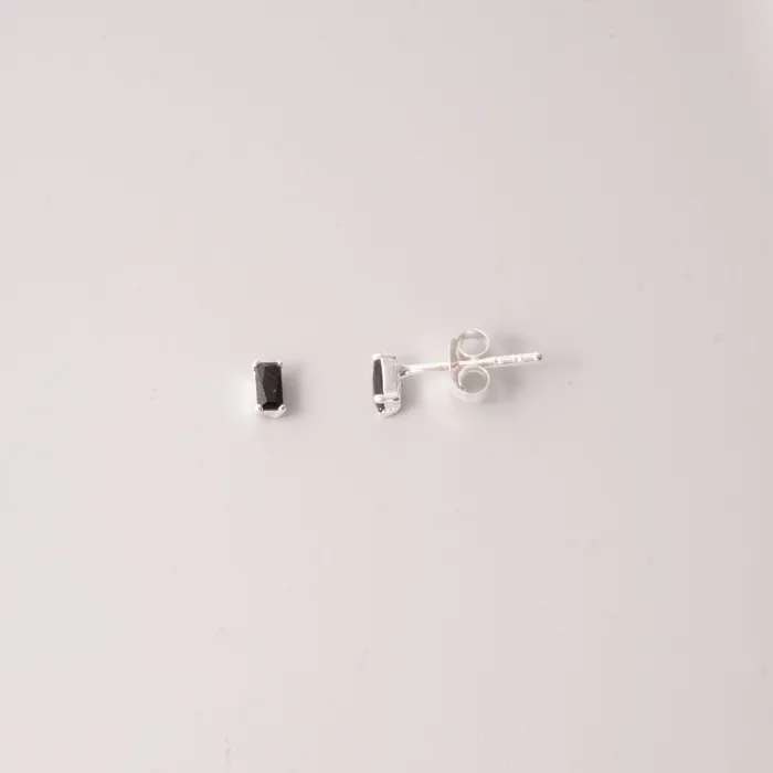 Rings fejn ML black baguette studs