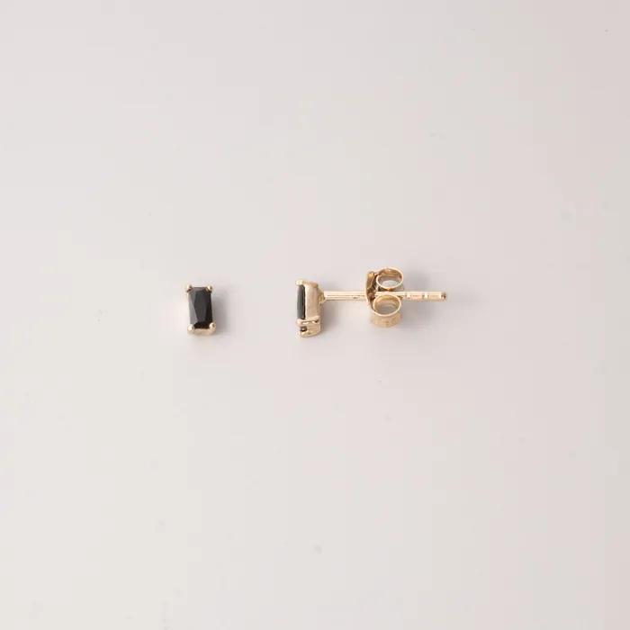 Rings fejn ML black baguette studs