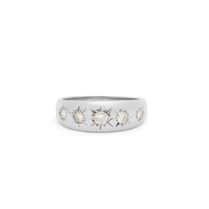 Rings Fox Bond Originals The FB Diamond 5Starburst Ring
