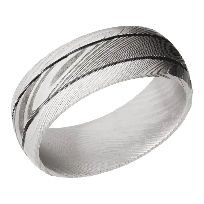 Rings Lashbrook Damascus Band Rings Lashbrook Damascus Band