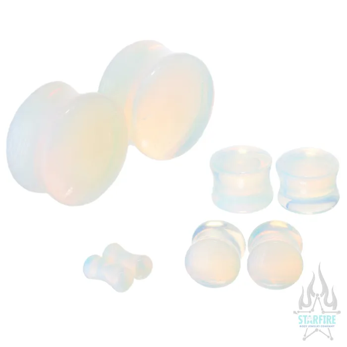 Rings Stone Plugs Opalite Tawapa