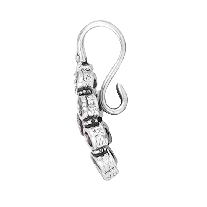 Rings Teejh Teejh Soumya Green Stone Nose Pin