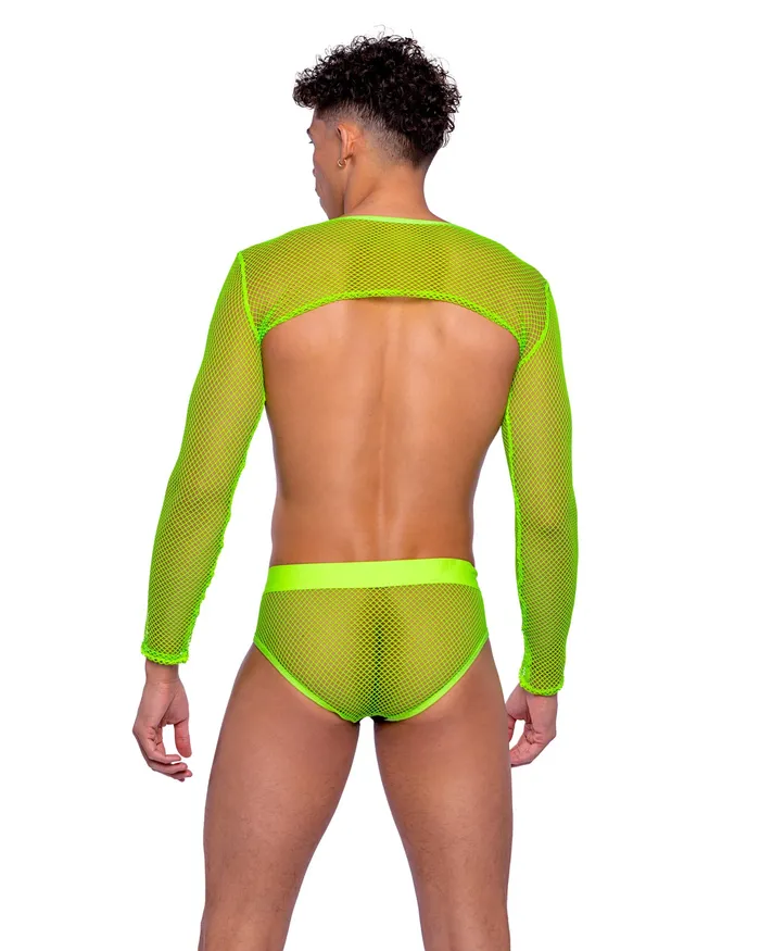 Roma Costume Inc Earrings 6540 Reflective Fishnet Briefs Roma Costume Inc Earrings 6540 Reflective Fishnet Briefs
