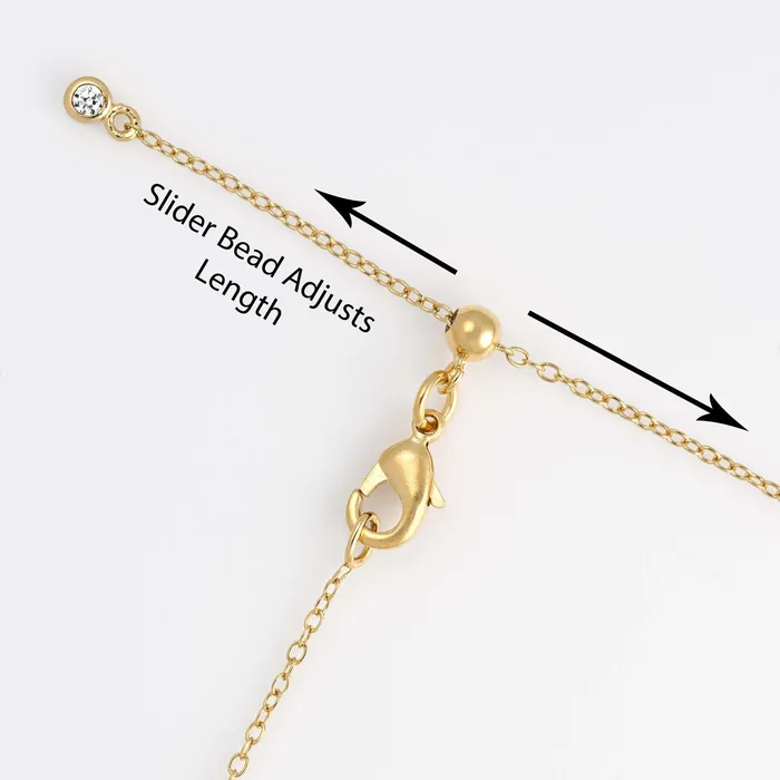 Scream Pretty Necklaces Starburst Necklace with Slider Clasp Scream Pretty Necklaces Starburst Necklace with Slider Clasp