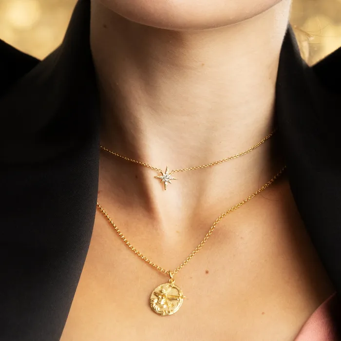 Scream Pretty Necklaces Starburst Necklace with Slider Clasp Scream Pretty Necklaces Starburst Necklace with Slider Clasp