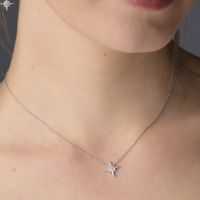 Scream Pretty Necklaces Starburst Necklace with Slider Clasp Scream Pretty Necklaces Starburst Necklace with Slider Clasp