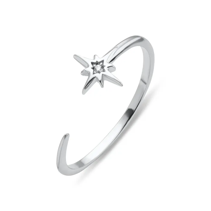 Scream Pretty Rings Starburst Open Ring Scream Pretty Rings Starburst Open Ring