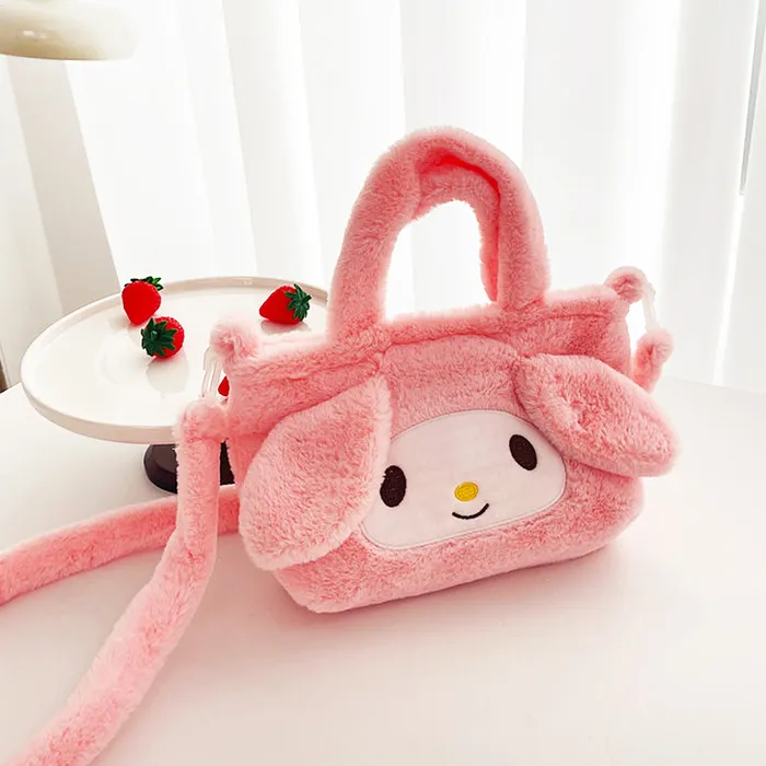 SR3347 Crossbody Plush Bag Free Earrings