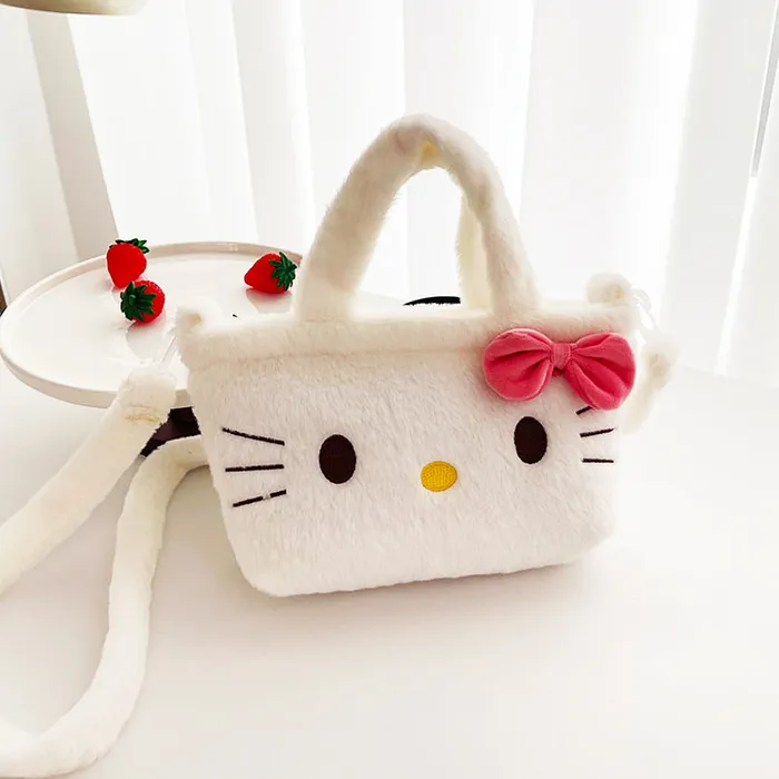 SR3347 Crossbody Plush Bag Free Earrings