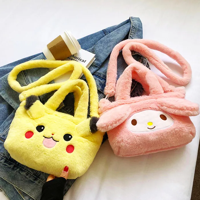 SR3347 Crossbody Plush Bag Free Earrings