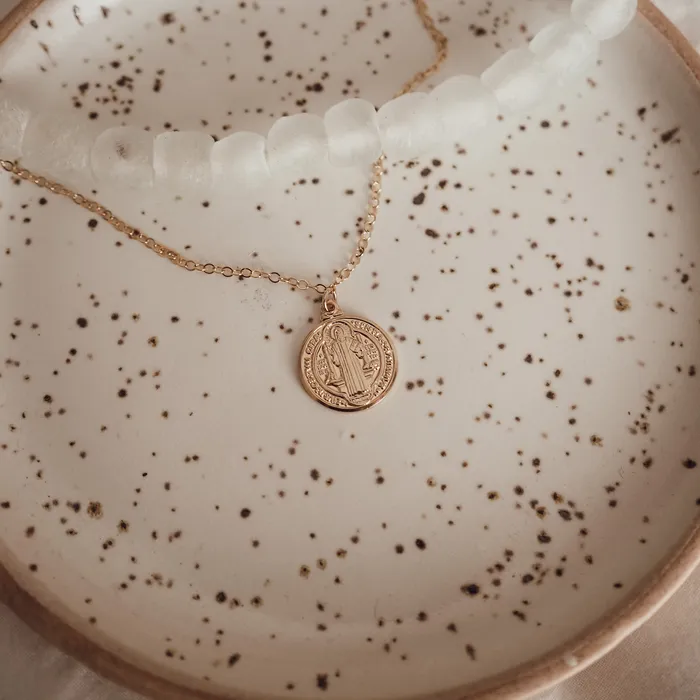 Stella Tide Necklaces Saint Benedict Necklace