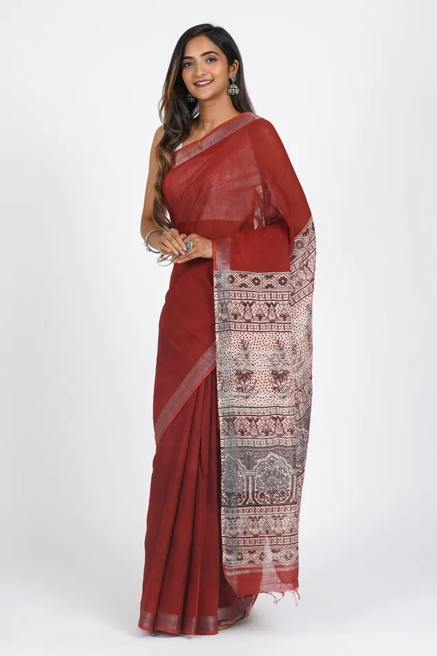 Teejh Earrings Teejh Ruby Whispers Saree