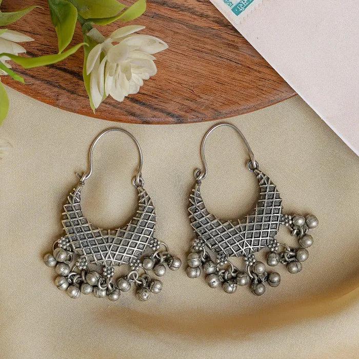 Teejh Earrings Teejh Silasa Chand Bali