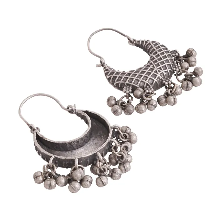 Teejh Earrings Teejh Silasa Chand Bali