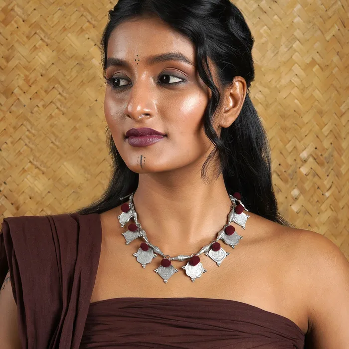 Teejh Necklaces Teejh Kumbha Coin Necklace