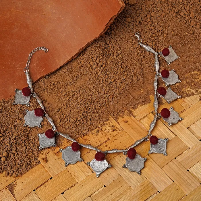 Teejh Necklaces Teejh Kumbha Coin Necklace