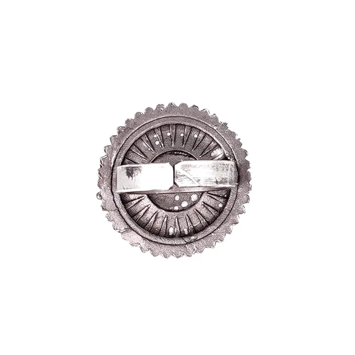 Teejh Teejh Rudrani Silver Oxidised Jewelry Gift Set Rings