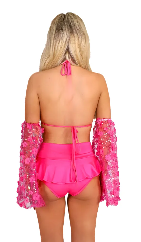 THE LUMI SHOP Earrings Hot Pink Barbie Bottoms