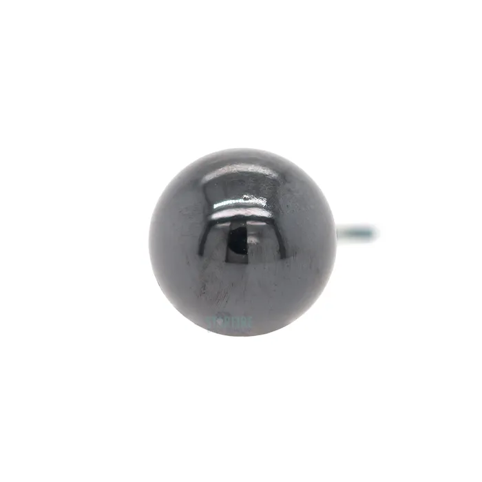 threadless Black Niobium Ball End Anatometal Rings