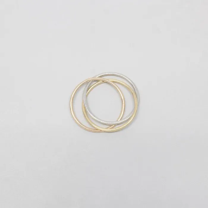 trio ring solid gold fejn PWD Rings