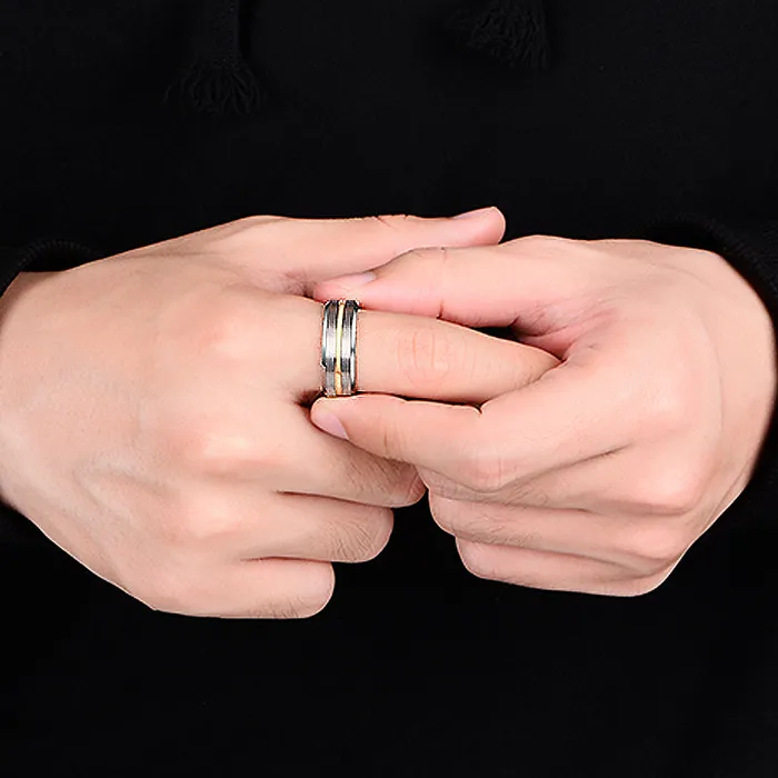 Tungsten Couple Rings Winn Earrings