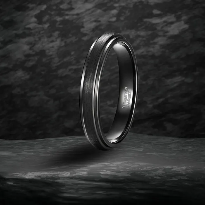 Tungsten Earrings Carbonight