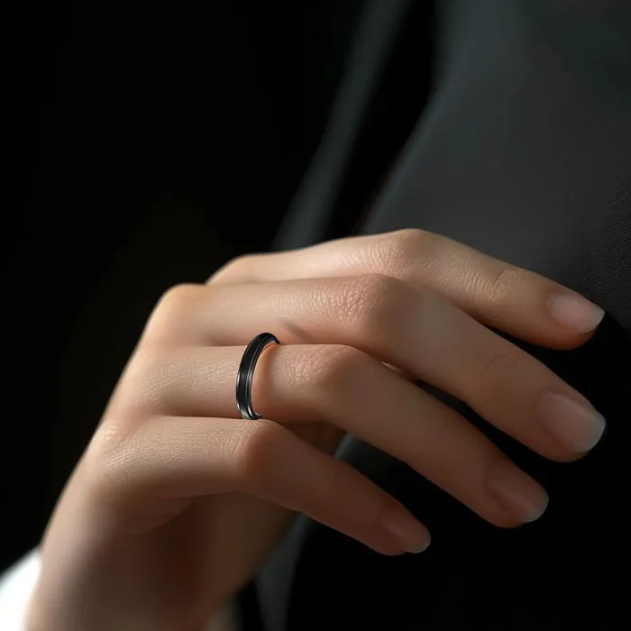 Tungsten Earrings Carbonight