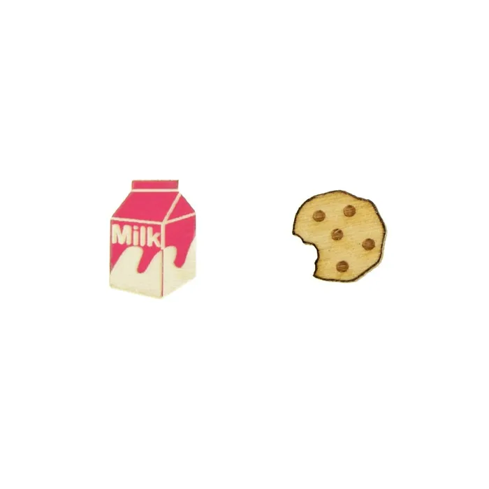 VincaUSA Earrings Last Chance Pink Milk and Cookie Earrings
