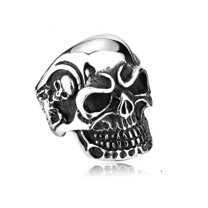 Zapps Clothing Rings Men Skull Ring
