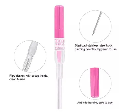 02 Earrings AZ955 Disposable Piercing Set Nose StudEar