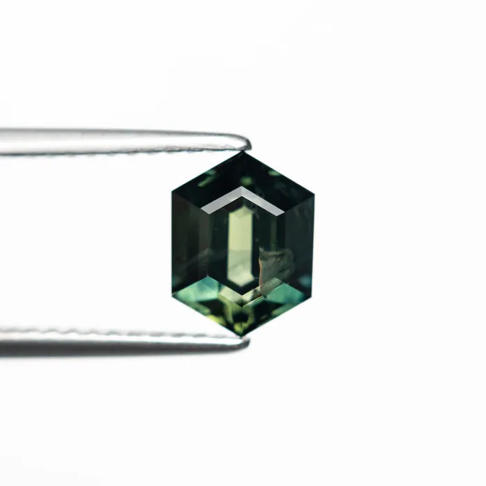 152ct 769x593x381mm Hexagon Step Cut Sapphire 2538102 Misfit Gems Rings