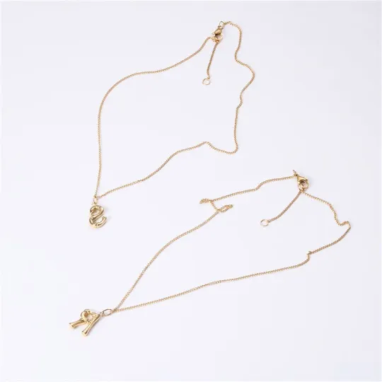 18K GoldFilled Initial Choker Necklace Jewelvers Necklaces 18K GoldFilled Initial Choker Necklace Jewelvers Necklaces